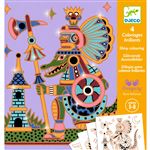 Jeu créatif Djeco Animaux guerriers