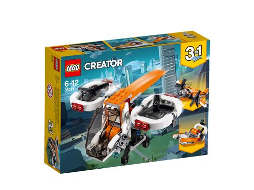 Helicopter Lego Creator In Drone Lego 31071 Instructions Lego