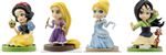 Pack 4 Figurines Yume Hero Box Princesses Blanche Neige Cendrillon Raiponce Mulan