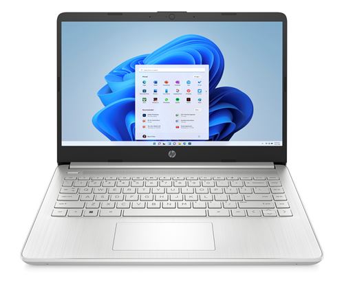 PC portable HP Laptop 14s-dq2049nf 14" Intel Core i3-1125G4 8 Go RAM 256 Go SSD Argent naturel