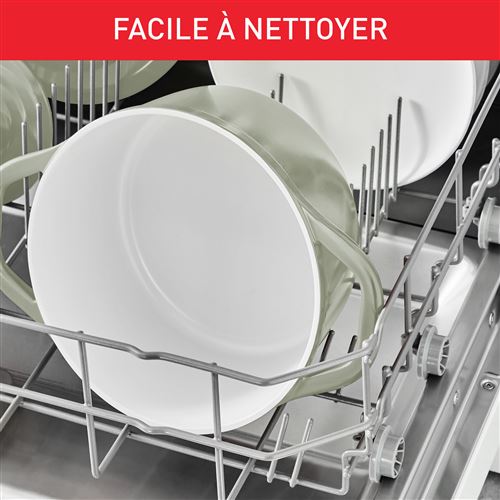 TEFAL Cocotte Ovale 30x23cm TFI Air Soft Light TEF - Terracotta pas cher