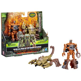 Figurines Transformers Rise of the Beasts Beast Alliance Pack de 2 Beast Combiners Scourge et Predacon Scorponok