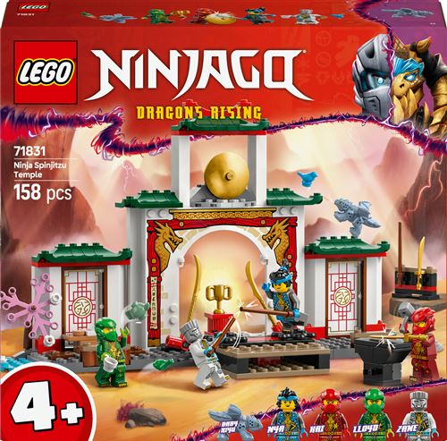 Lego Ninjago Le Temple De Spinjitzu Des Ninjas 71831 Lego La Boite - vue 5