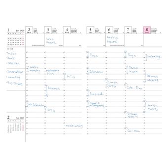 Agenda scolaire Mark's Geometric 2022 2023 A6 Menthe