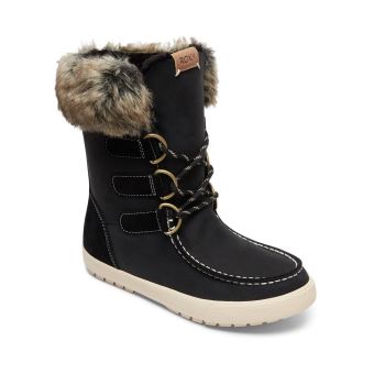 Bottines Sporto Femme Noires En Daim Polaire - Semelle Isolée - Taille 8 US - Occasion