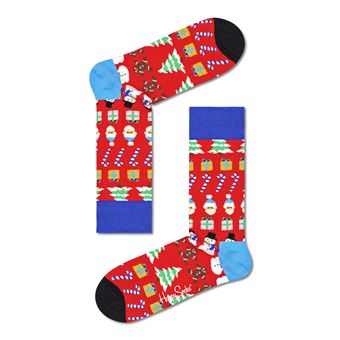 Chaussettes hautes et mi-bas Happy Socks All I Want for Christmas Taille 41-46