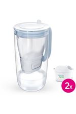 Carafe en verre Brita Maxtra Pro All-in-1 1050450 Bleu avec 2 cartouches filtrantes