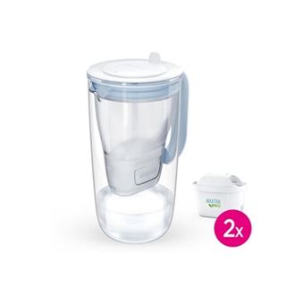 Carafe en verre Brita Maxtra Pro All-in-1 1050450 Bleu avec 2 cartouches filtrantes