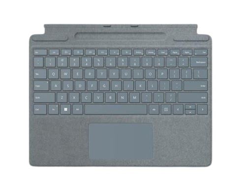 Clavier Microsoft Signature Pour Surface Pro 8 Bleu Glacier