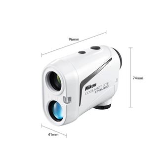 Télémètre Nikon Coolshot Lite Stabilized Blanc - Jumelles