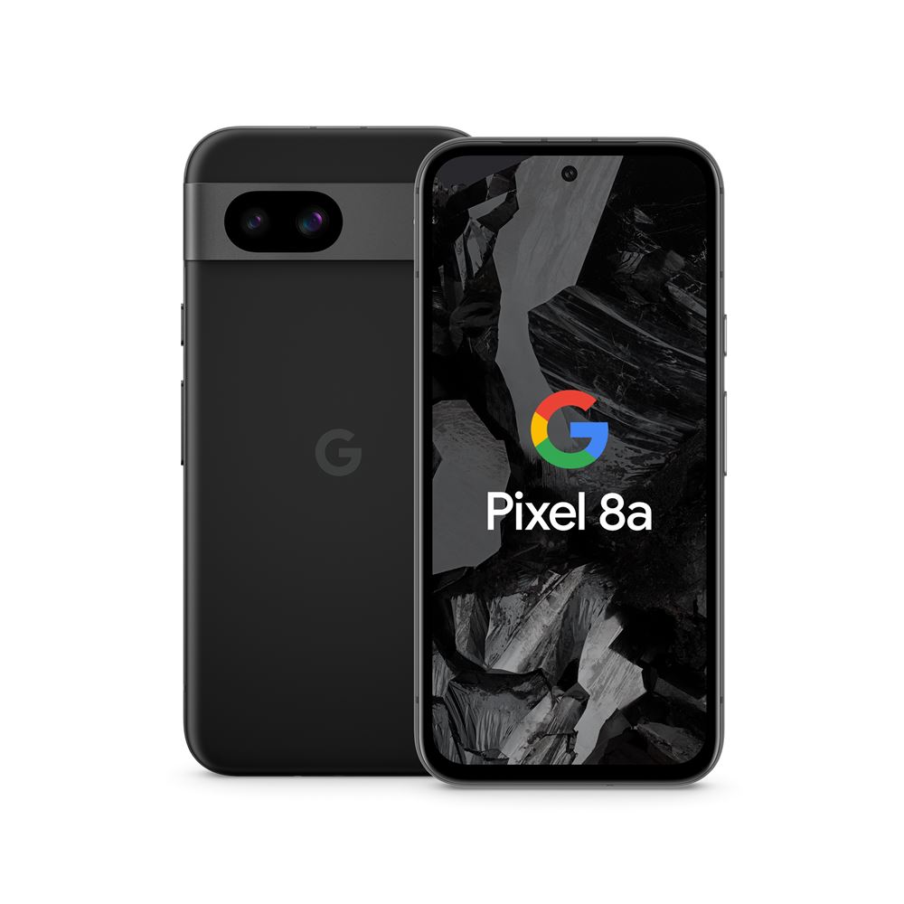 Google Pixel 8A 5G Dual Sim 256GB Obsidian Schwarz - Smartphone