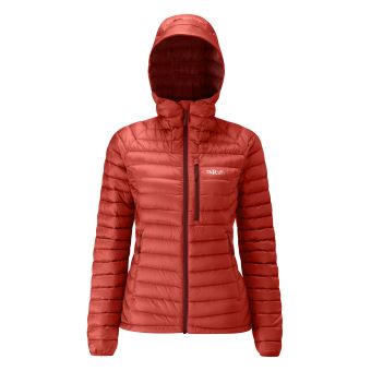 Gilet à capuche zippé Playoffcentre dos rouge pour Femme | FR