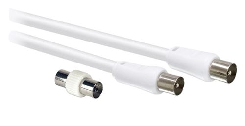 Cable 2M coax F F adaptateur inclus - vue 2