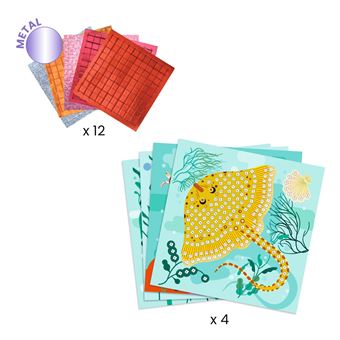 Kit créatif Djeco Mosaïque Le chant des sirenes Kit créatif Djeco Mosaïque Le chant des sirenes