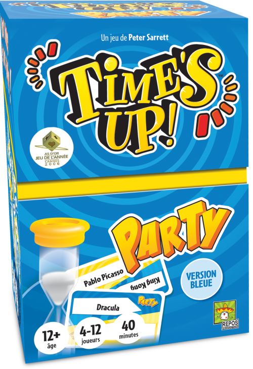 Jeu d'ambiance Asmodee Time's Up Party 2 Bleu