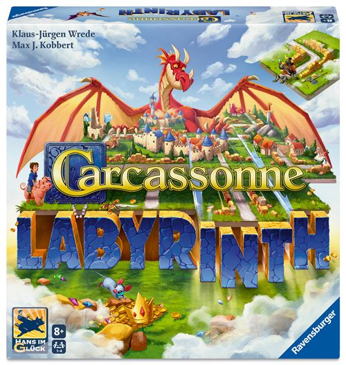 Jeu De Stratégie Ravensburger Carcassonne Labyrinth