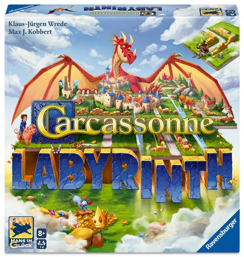 Ravensburger Multicolore Jeu De Stratégie Carcassonne Labyrinth