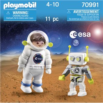 Playmobil Duo 70991 Astronaute ESA et ROBert