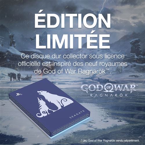 Disque Dur Externe Seagate Star Wars 2To - Édition Limitée - Neuf