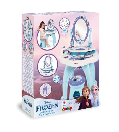 Coiffeuse Smoby 7600320244 – Frozen 2 en 1 avec Accessoires - vue 3