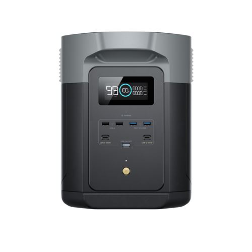 Panneau solaire EcoFlow Delta 2 MAx Portable Noir