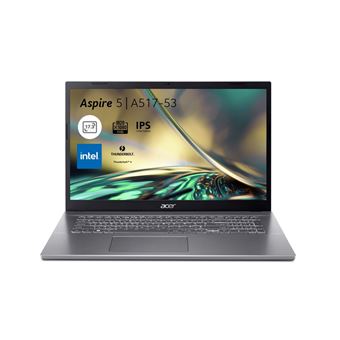 PC Portable Acer Aspire 5 A517-53-53D0 17.3" Intel Core i5 16 Go RAM 512 Go SSD Gris