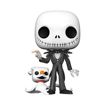 Figurine Funko Pop Disney TNBC Jack with Zero 10" Avant-première Fnac