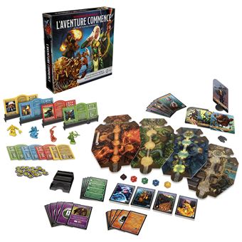 Jeu classique Hasbro Gaming Dungeons et Dragons L'aventure commence