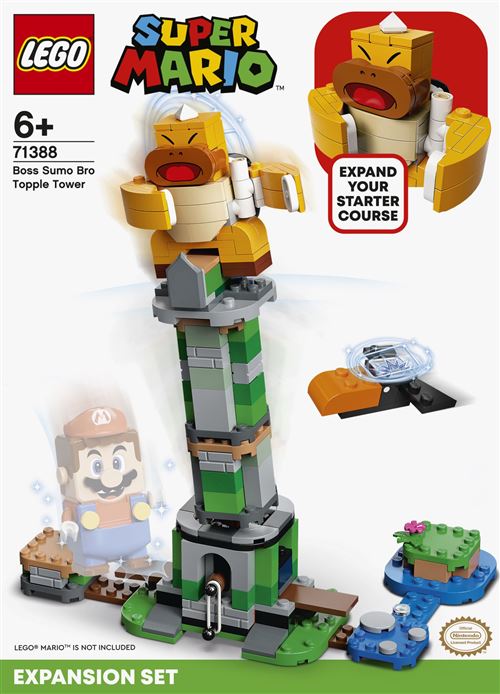 LEGO® Super Mario™ 71388 Ensemble d’Extension La Tour Infernale du Boss Frère Sumo