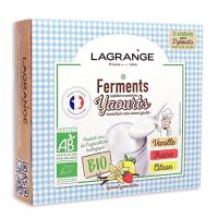 Lot de 2 pots pour yaourtière Lagrange 440403 - Achat & prix
