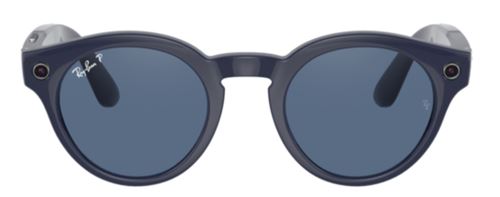 Lunettes de soleil Ray-Ban Stories Round Bleu polarisé