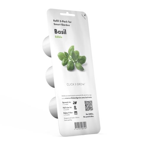 Recharge Click and Grow Basilic 3 capsules