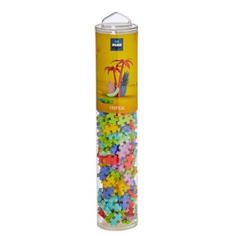 Jeu de construction Plus Plus Mega tube tropical 240 pièces