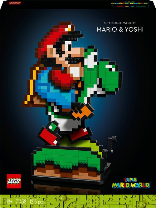 Acheter LEGO® Super Mario™ 71438 Super Mario World™ Mario et Yoshi - 151,61 € LEGO® Super Mario™ 71438 Super Mario World™ Mario et Yoshi - LEGO Super Mario reconditionné disponible sur Fnac