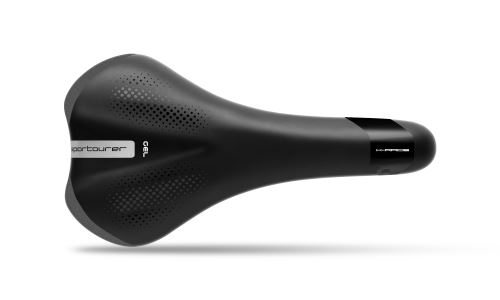 Selle de vélo Sportourer X-Race Gel Noire