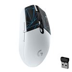 Souris Gaming sans fil Logitech G305 K/DA Lightspeed Blanc et noir