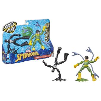 Pack de 2 Figurines Spiderman Bend and Flex Spider-Man Vs Doc Ock
