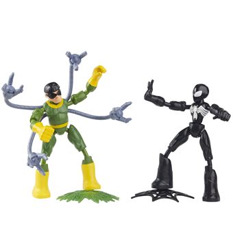 Pack de 2 Figurines Spiderman Bend and Flex Spider-Man Vs Doc Ock