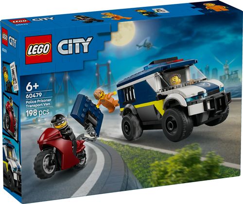 LEGO® City 60479 Le fourgon pénitentiaire