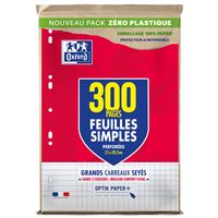 Stock Bureau - OXFORD Feuilles Simples COLOR SYSTEM A4 Perforées 200 - 2