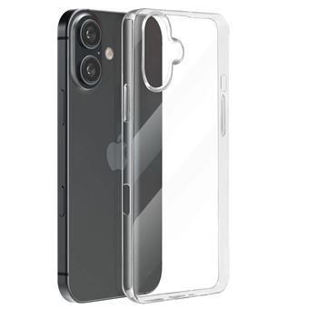 Pack coque et verre trempé 2,5D Moxie pour iPhone 16 Plus Transparent - 1