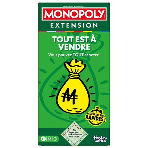 Jeu classique Monopoly Tout à vendre