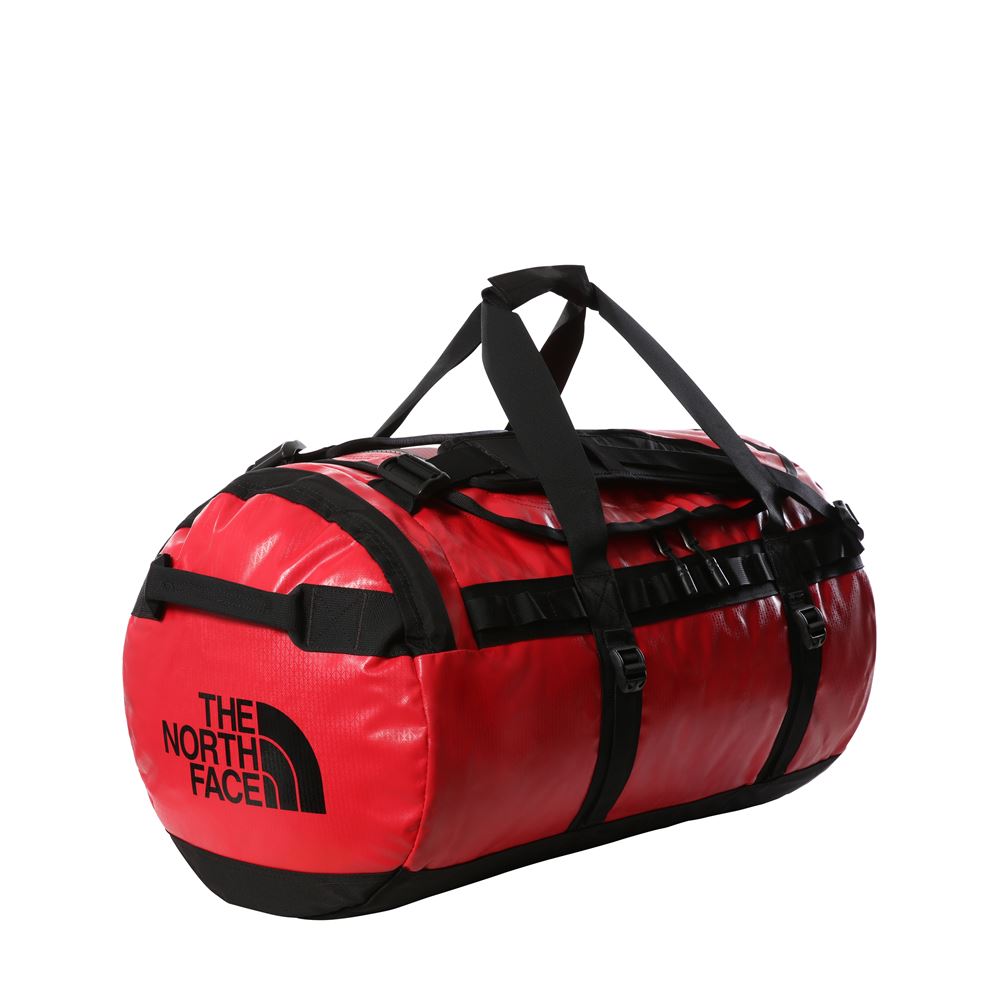 Sac de voyage The North Face Base Camp Duffel M Rouge Sac de voyage Equipements de sport fnac