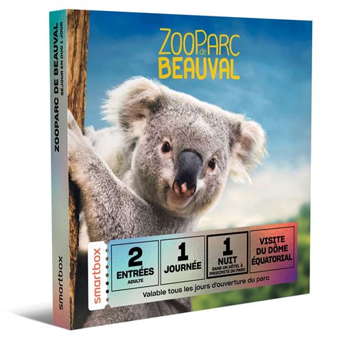 Coffret cadeau SmartBox Séjour au ZooParc de Beauval