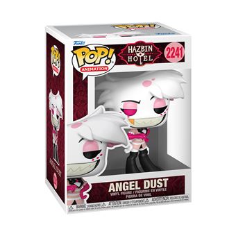 Funko Pop! Angel Dust – Hazbin Hotel – Figurine Vinyle 9,5 Cm – Collection Officielle