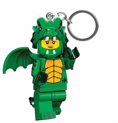 Porte-Clés Lego Green Dragon Girl Suit
