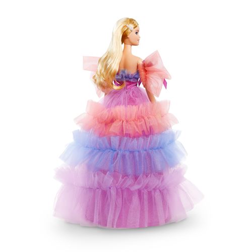 Poupee De Collection Barbie Joyeux Anniversaire Poupee Fnac Ch