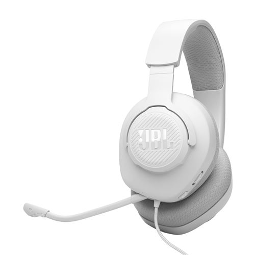 Casque gaming circum-auriculaire filaire JBL Quantum 100M2 Blanc