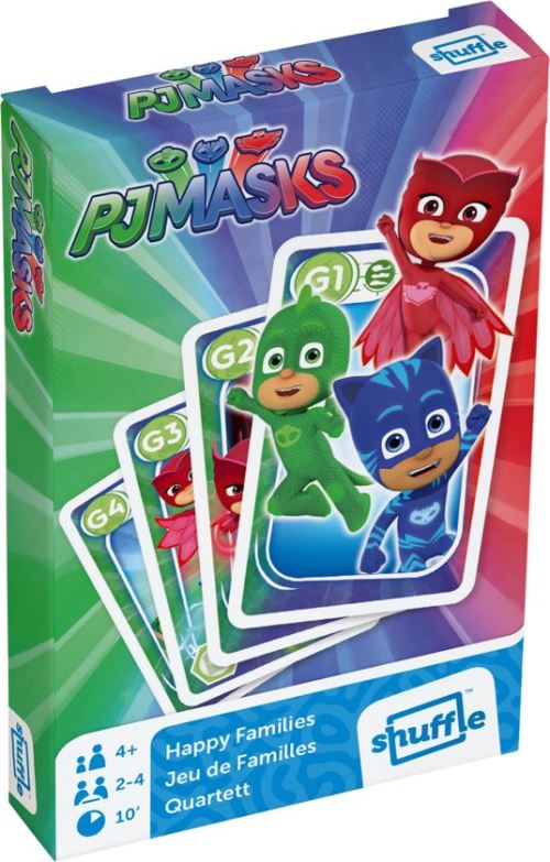 Jeu de familles Cartamundi Pyjamasques