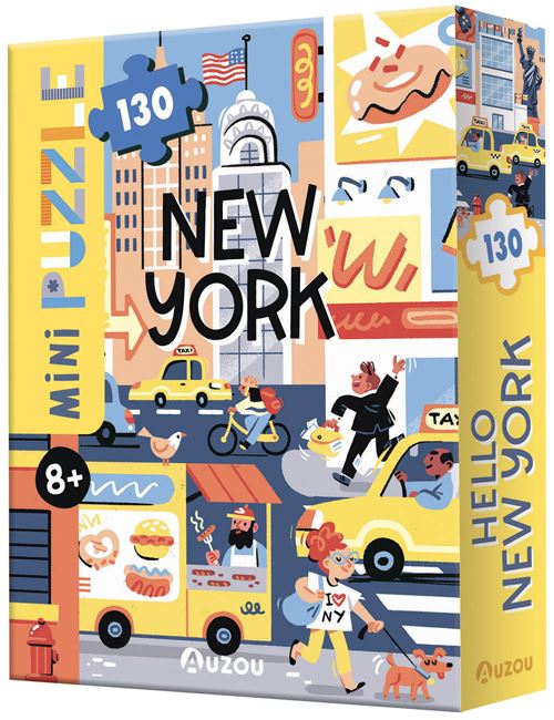 Puzzle enfant Auzou Hello New York 130 pièces